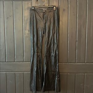 Leather high waist pants. Buddy love.